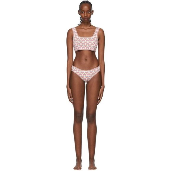 Marco Rambaldi Viscose Bra Top Size XS Womens Multicolor SSENSE Exclusive $350 - Picture 3 of 12